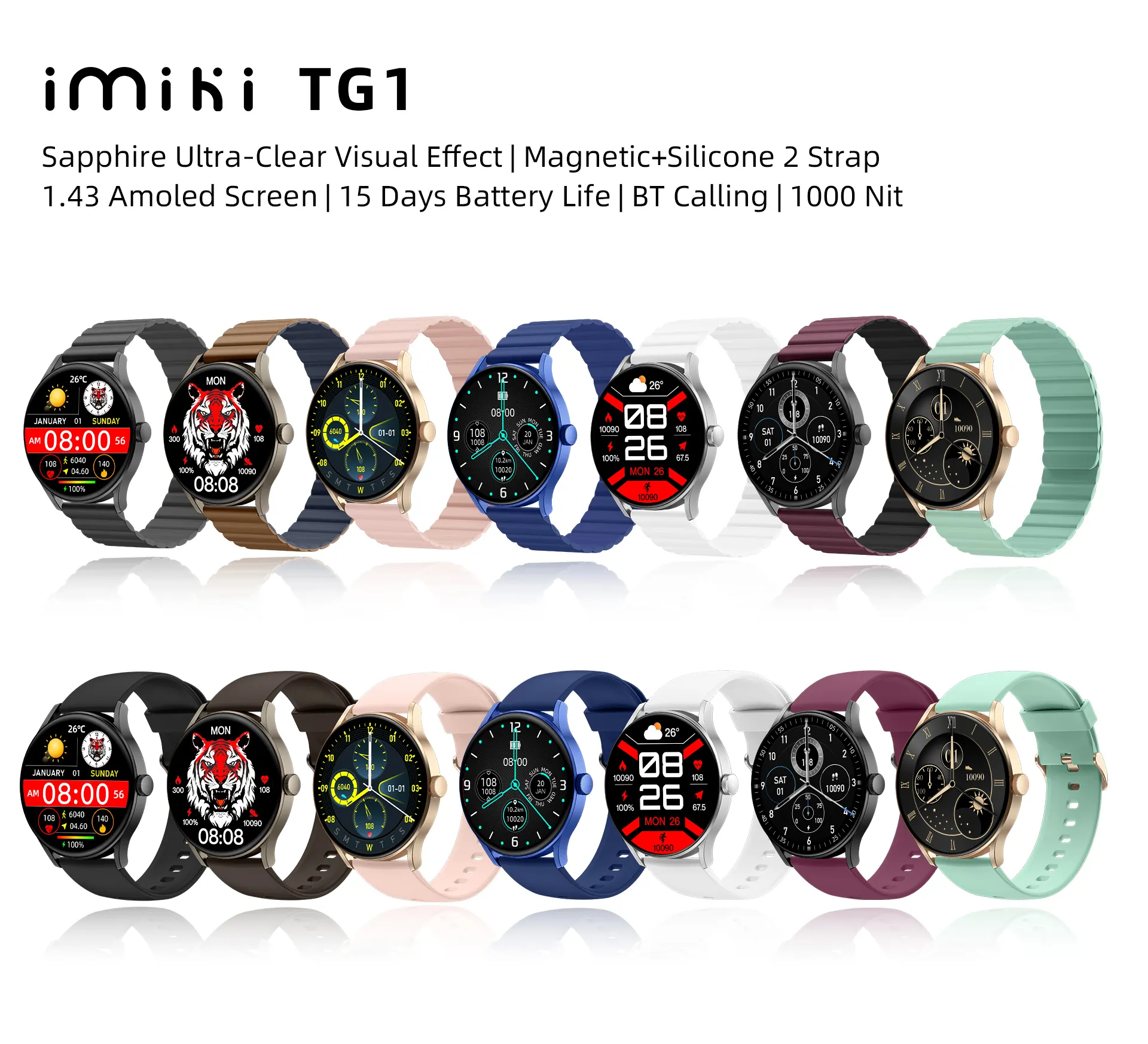 IMIKI TG1 SMART WATCH Bangladesh